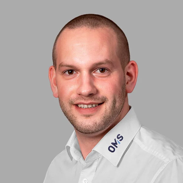 Fabian Rutschmann web Fabian Rutschmann - Sales Manager - OMS Prüfservice GmbH - Standort Pforzheim