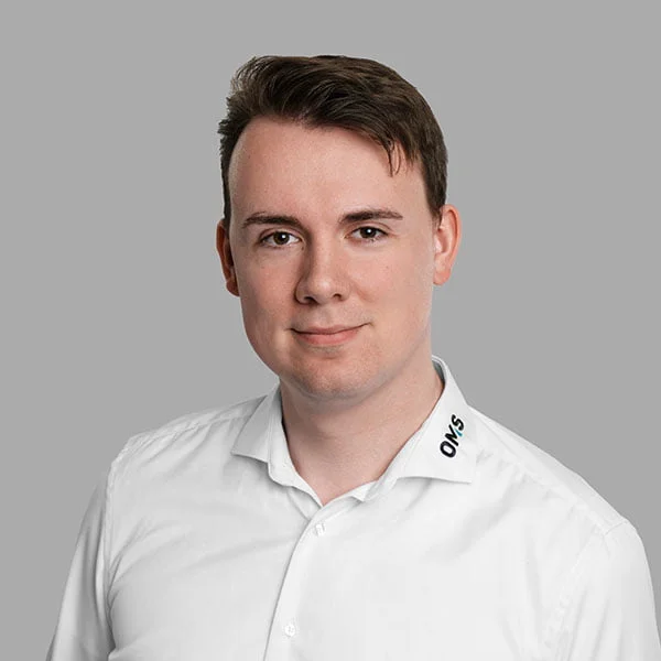Fynn Martin web Fynn Martin - Sales Manager - OMS Prüfservice - Standort Lorch